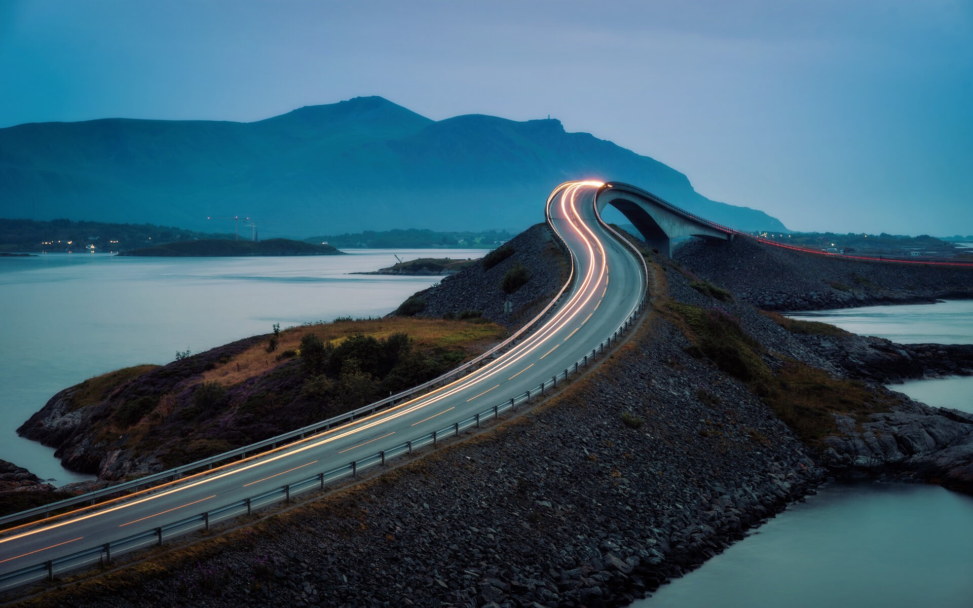 Atlantic Ocean Road Norway taken in 2017