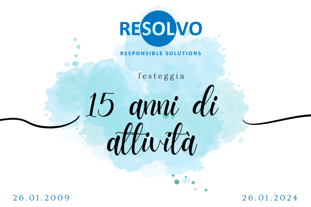 Buon compleanno Resolvo!